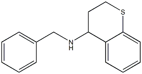 N-benzyl-3,4-dihydro-2H-1-benzothiopyran-4-amine 구조식 이미지