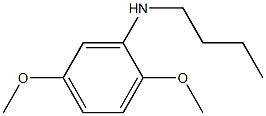 N-butyl-2,5-dimethoxyaniline Structure