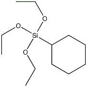 Cyclohexyltriethoxysilane Structure