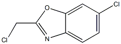 6-Chloro-2-chloromethylbenzooxazole Structure