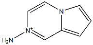 2-aminopyrrolo[1,2-a]pyrazin-2-ium Structure