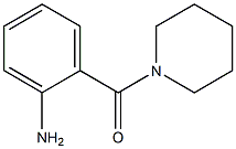 (2-aminophenyl)(1-piperidinyl)methanone 구조식 이미지