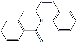 3,4-dihydro-1(2H)-quinolinyl(2-methylphenyl)methanone 구조식 이미지