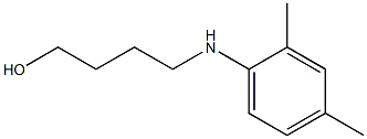 4-(2,4-dimethylanilino)-1-butanol Structure