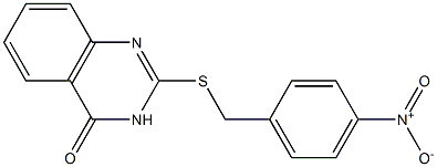 2-[(4-nitrobenzyl)sulfanyl]-4(3H)-quinazolinone Structure