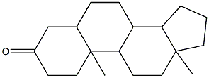 10,13-dimethyltetradecahydro-1H-cyclopenta[a]phenanthren-3(2H)-one Structure