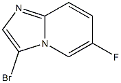 3-bromo-6-fluoroimidazo[1,2-a]pyridine 구조식 이미지