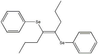 4,5-Bis(phenylseleno)-4-octene 구조식 이미지