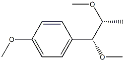 4-[(1R,2R)-1,2-Dimethoxypropyl]-1-methoxybenzene 구조식 이미지