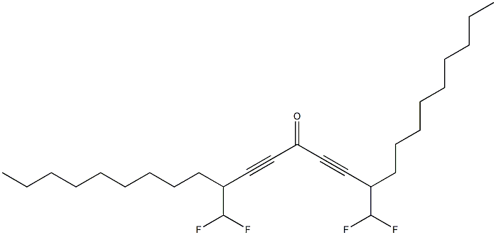 Difluoromethyl(1-dodecynyl) ketone Structure