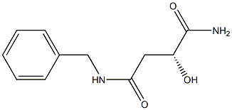 [R,(+)]-N'-Benzyl-2-hydroxysuccinamide Structure