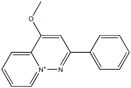 4-Methoxy-2-phenylpyrido[1,2-b]pyridazin-9-ium 구조식 이미지