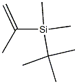 2-[tert-Butyldimethylsilyl]-1-propene 구조식 이미지