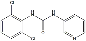 1-[(2,6-Dichlorophenyl)]-3-(pyridin-3-yl)urea Structure
