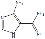 5-Amidino-4-amino-1H-imidazole 구조식 이미지