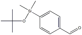 4-(tert-Butoxydimethylsilyl)benzaldehyde 구조식 이미지
