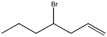 4-Bromo-1-heptene 구조식 이미지