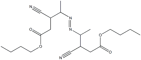 4,4'-Azobis(3-cyanovaleric acid)dibutyl ester 구조식 이미지
