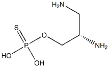 Thiophosphoric acid dihydrogen S-(2,3-diaminopropyl) ester 구조식 이미지