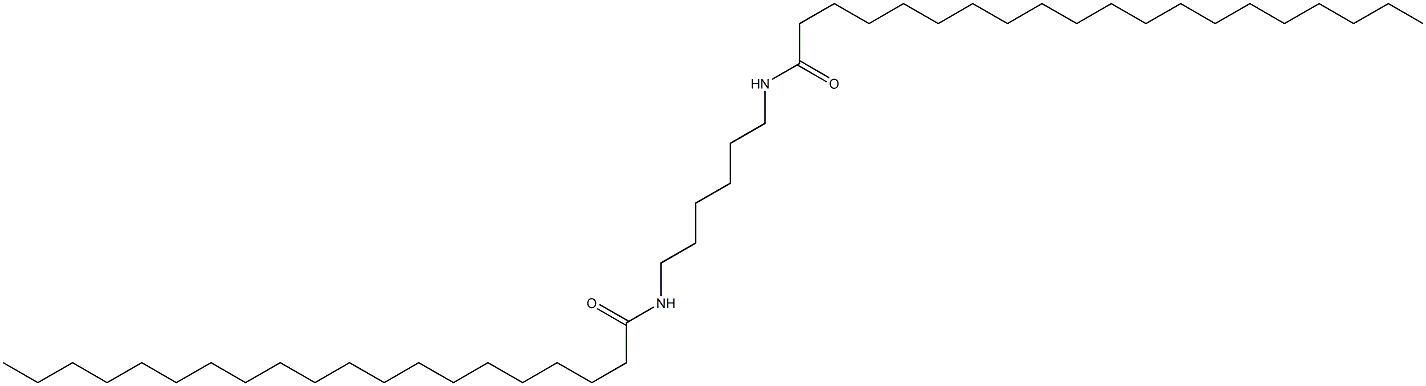 N,N'-(1,6-Hexanediyl)bis(icosanamide) Structure