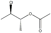 (2R,3R)-3-Chloro-2-butanol acetate Structure