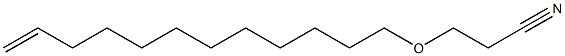 3-(11-Dodecenyloxy)propionitrile Structure