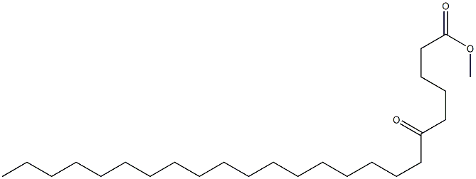 6-Oxotetracosanoic acid methyl ester 구조식 이미지