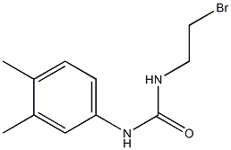 1-(2-Bromoethyl)-3-(3,4-xylyl)urea 구조식 이미지