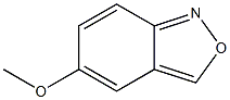 5-Methoxy-2,1-benzisoxazole 구조식 이미지