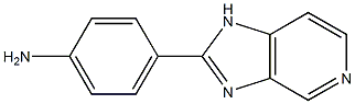 4-[1H-Imidazo[4,5-c]pyridin-2-yl]aniline 구조식 이미지