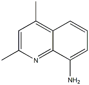 2,4-Dimethyl-8-quinolinamine 구조식 이미지