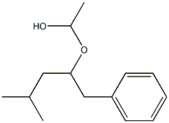 Acetaldehyde benzylisopentyl acetal Structure