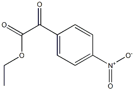 4-Nitrophenyloxoacetic acid ethyl ester 구조식 이미지