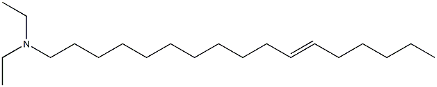 N,N-Diethyl-11-heptadecen-1-amine Structure