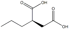 [R,(+)]-Propylsuccinic acid Structure