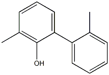 2',3-Dimethylbiphenyl-2-ol 구조식 이미지