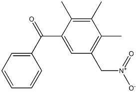 5-(Nitromethyl)-2,3,4-trimethylbenzophenone Structure