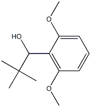 1-(2,6-Dimethoxyphenyl)-2,2-dimethyl-1-propanol 구조식 이미지