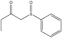 1-Phenylsulfinyl-2-butanone 구조식 이미지
