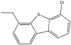 4-Chloro-6-ethyldibenzothiophene 구조식 이미지