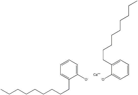 Calcium bis(2-nonylphenolate) Structure