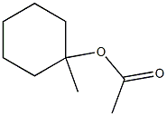 1-Acetoxy-1-methylcyclohexane Structure