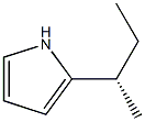 [S,(+)]-2-sec-Butyl-1H-pyrrole Structure