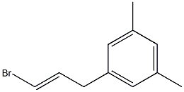 1-(3-Bromoallyl)-3,5-dimethylbenzene 구조식 이미지