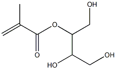 1,2,3,4-Butanetetrol 2-methacrylate Structure