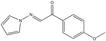 1-Pyrrolizino-2-(4-methoxyphenyl)ethanone Structure