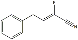 2-Fluoro-4-phenyl-2-butenenitrile Structure