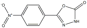 5-(4-Nitrophenyl)-1,3,4-oxadiazol-2(3H)-one Structure