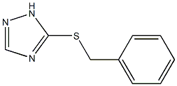 3-Benzylthio-2H-1,2,4-triazole Structure