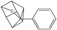 1-Phenylpentacyclo[4.3.0.02,5.03,8.04,7]nonan-9-ylideneradical 구조식 이미지